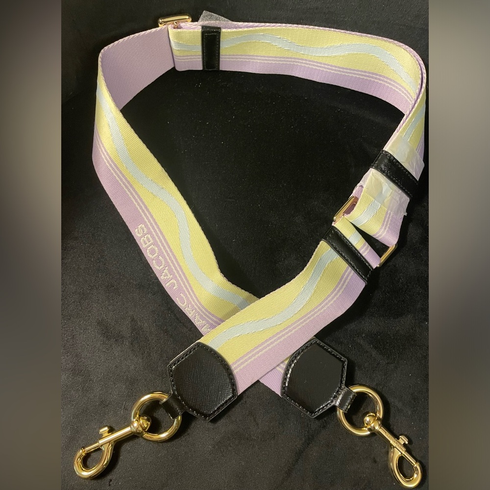 NWOT Marc Jacobs The Sport Stripe Webbing Strap